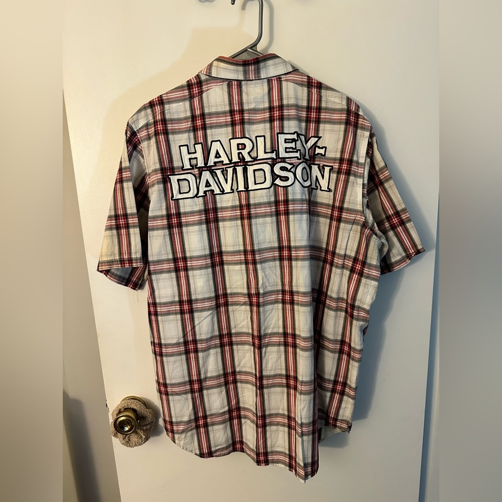Harley Davidson Flannel Short Sleeve